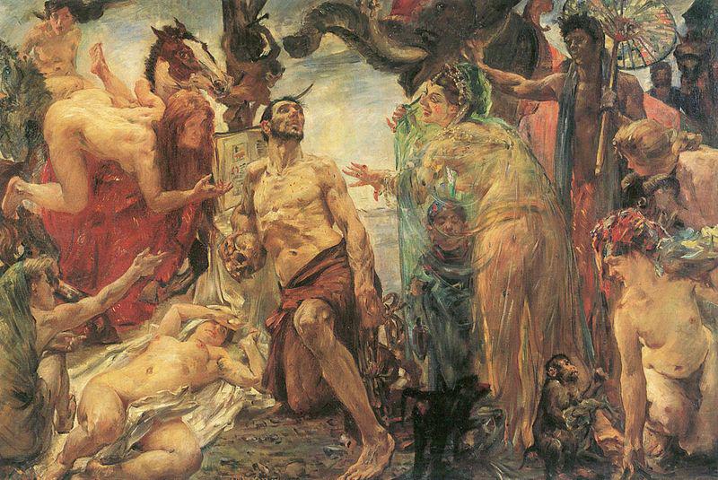 Lovis Corinth Versuchung des heiligen Antonius china oil painting image